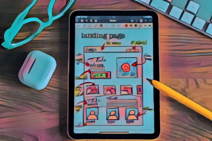 Pelikan steht vor Schild 'No Fishing'